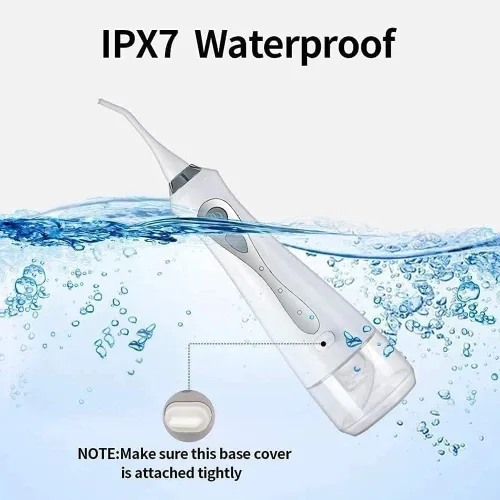 Vista 6 de Irrigador dental de agua inalámbrico para dientes - Modos de irrigador oral dental, portátil y recargable IPX7, impermeable, potente duración