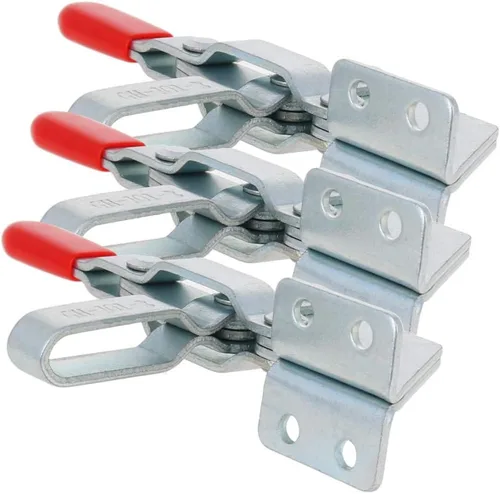 Vista 18 de Utoolmart Herramienta de mano abrazadera de palanca vertical GH-101-B Abrazadera de liberación rápida 220.5 lbs Capacidad de retención 1 PC