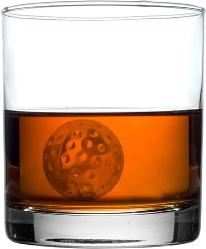 Vista 7 de Outset Juego de piedras de whisky de acero inoxidable, 2 enfriadores de pelotas de golf con pinzas y bolsa de almacenamiento