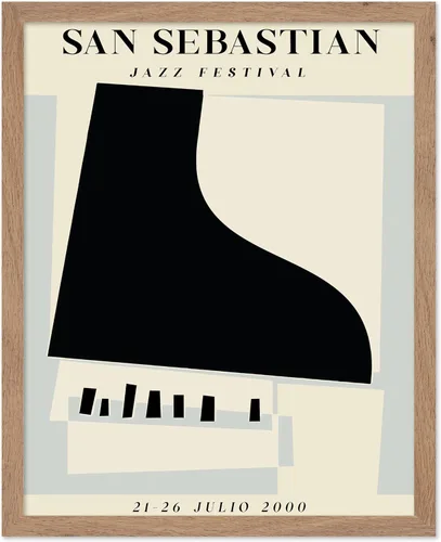 Vista 37 de Poster Master Póster de música vintage de 3 piezas, impresión de instrumentos retro, regalo para músico, amigo, guitarra eléctrica, patrón, patente