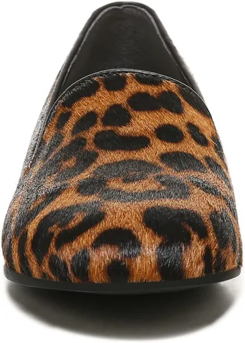 Vista 6 de Vionic Willa - Zapatos informales de punto para mujer, sin cordones, Bronceado Leopardo