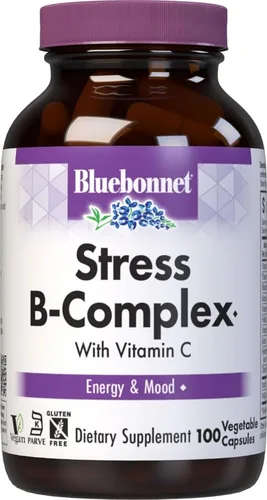 Vista 9 de Bluebonnet Nutrition B Complex 50 cápsulas vegetales, 100 unidades Producción de energía y salud cerebral; vegano, certificado Kosher, sin gluten