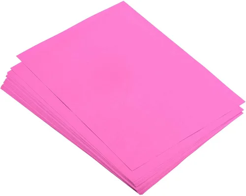 Vista 7 de MECCANIXITY 25 hojas de papel de copia de color A4 papel de impresora de 8 Verde fluorescente