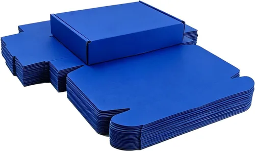 Vista 28 de Cajas de embalaje de envío pequeñas negras KAXILU 20 piezas Cajas de envío L6xW6xH2 pulgadas Adecuadas para embalaje de comercio electrónico