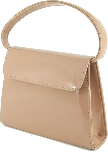 Vista 9 de LONI Bolso de mano para mujer Bolso de hombro y asa superior Bolso de charol para boda y baile de graduación