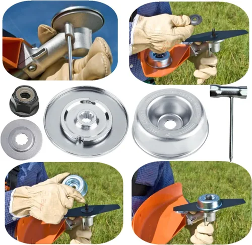 Vista 4 de Kit adaptador de cuchilla para Stihl FS55 FS55R FS56 FS56RC FS70R FS80 FS85 FS90 FS90R FS94 FS94R FS100RX FS110 FS120 FS130 FS130R FS240 FS250