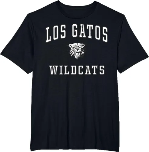 Vista 41 de Camiseta de Los Gatos de la escuela secundaria de Wildcats C1
