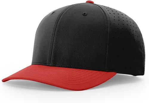 Vista 9 de Richardson 632 Laser Perf R-Flex Cap - OSFM - Venta Al Por Mayor Sombreros En Blanco Negro