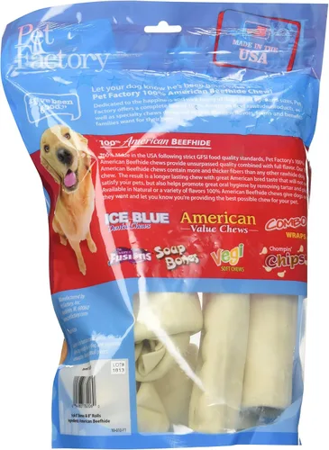 Vista 2 de Pet Factory 949048 USA Value-Pack - Masticables surtidos para perros grandes, paquete de 6