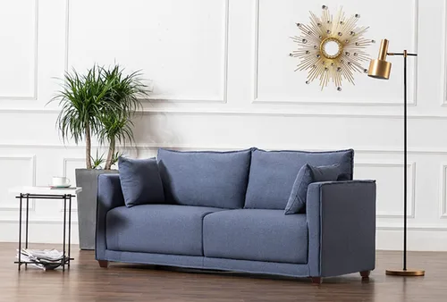 Vista 2 de Michanco Juego de 4 patas cuadradas para sofá de 2 pulgadas, patas de repuesto de madera para sofá otomano, sillón reclinable