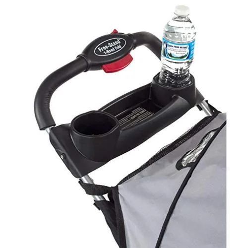 Vista 4 de Kolcraft Nube Plus Asiento ligero carriola con sistema de seguridad de 5 y multi-positon reclinable, Slate