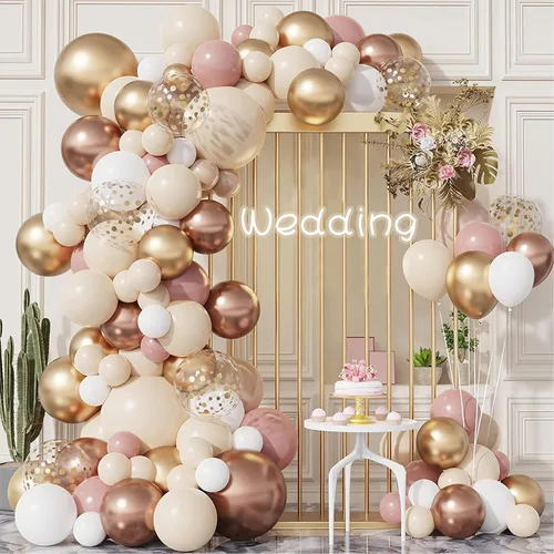 Vista 7 de Kit de arco de globos: soporte de arco de globos flexible de 8.2 pies y 6 pies con base y bomba manual, soporte de globo de medio arco reutilizable