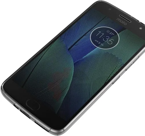 Vista 6 de MaiJin Funda para Motorola Moto G5s Plus (5.5 pulgadas) Soft TPU Gel Bumper Transparente Cubierta Trasera