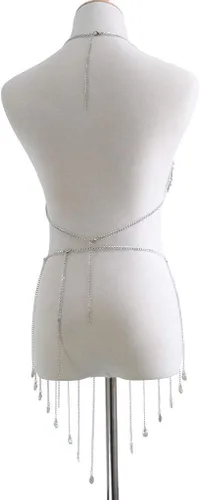 Vista 4 de Connie Cloris - Cadena de cuerpo sexy para mujer
