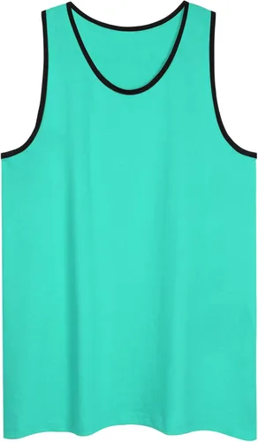 Vista 31 de Allsense Camiseta sin mangas para hombre – Camisa casual ligera