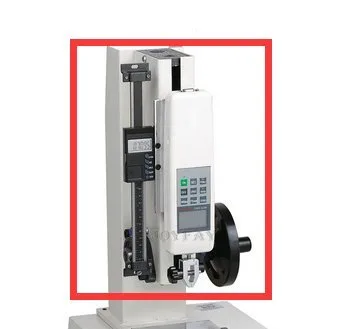 Vista 3 de CGOLDENWALL 1000N Vertical Side Shake Push Pull Test Station Stand con un indicador digital y un indicador de fuerza de empuje digcial