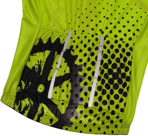 Vista 7 de Maillot de ciclismo para hombre MTB Road Bike Ropa de verano de manga corta Pro transpirable Ciclismo Tops Chaquetas
