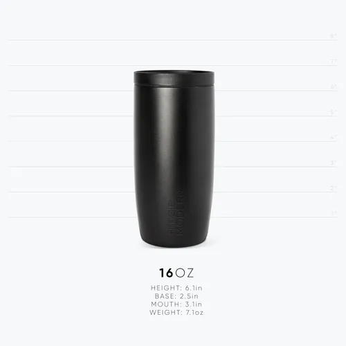 Vista 10 de Simple Modern Halloween Signature Voyager Vaso térmico de café de viaje de 16 onzas con tapa de 360° Regalos para mujeres y hombres Taza