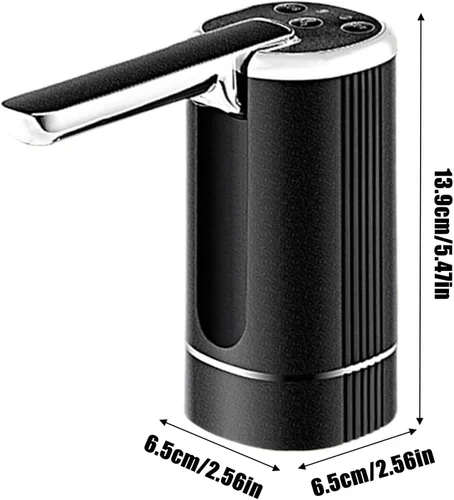 Vista 6 de Dispensador automático de agua – Dispensador de agua para botella de 5 galones Dispensador de agua portátil Bomba eléctrica portátil de agua