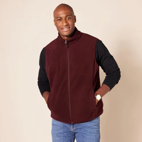 Vista 6 de Tienda Essentials Men's Full-Zip Polar Fleece Vest (Available in Big & Tall)