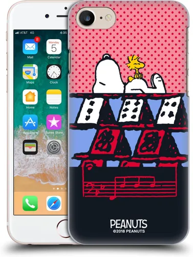 Vista 158 de Carcasa rígida para iPhone 7 y iPhone 8, diseño de cacahuetes Halfs y risas