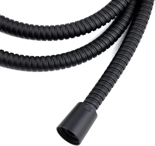 Vista 3 de Manguera de ducha extralarga de 60 pulgadas de repuesto, manguera de ducha de mano larga de acero inoxidable 304 con accesorios de latón