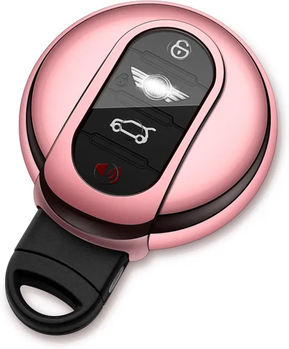 Vista 8 de Funda para Llavero de Coche Compatible con Mini Cooper Funda Protectora para Llavero Soporte para Llavero
