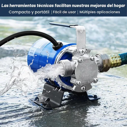 Vista 6 de TecHome Bomba eléctrica de transferencia de agua, bomba de agua de 115V 1