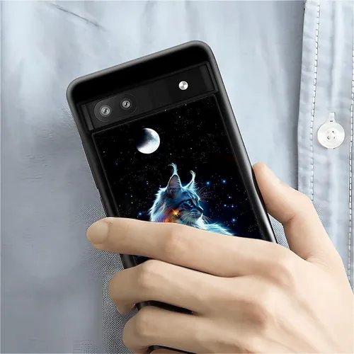 Vista 56 de Compatible con Google Pixel 4A 5G Mobile Case Creative Acrylic Panel trasero Silicona Protección Grip especialmente diseñado para Google Pixel 4A 5G