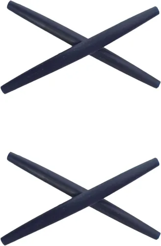 Vista 3 de Fundas de repuesto para gafas Oakley OX3107 OX3093 OX5050 OX5072 OO4020 OO4036 OO6006 2 pares de negro satinado