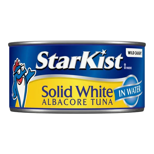 Vista 11 de StarKist Atún Blanco Albacore en Trozos en Agua, 12 Oz, Paquete de 12 17g Protein Per Serving, Wild Caught, Gluten Free, Soy Free, 80 Calories Per