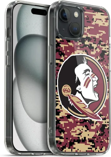 Vista 211 de Oficial Universidad Estatal de Florida FSU Soft Gel Case para iPhone de Apple 7 Plus/iPhone 8 Plus, Banner