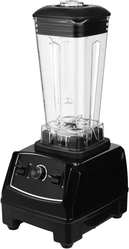 Vista 5 de Licuadora comercial resistente del batido de 2L 2000W, negro, velocidades múltiples, autolimpiante