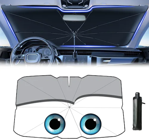Vista 8 de Parasol plegable para parabrisas de auto para ventana delantera Sombrilla para parabrisas de auto Visor solar para parabrisas 2025 Accesorios