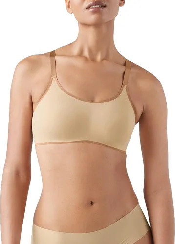 Vista 11 de True & Co - Brasier True Body con tirantes ajustables y cuello redondo para mujer Negro