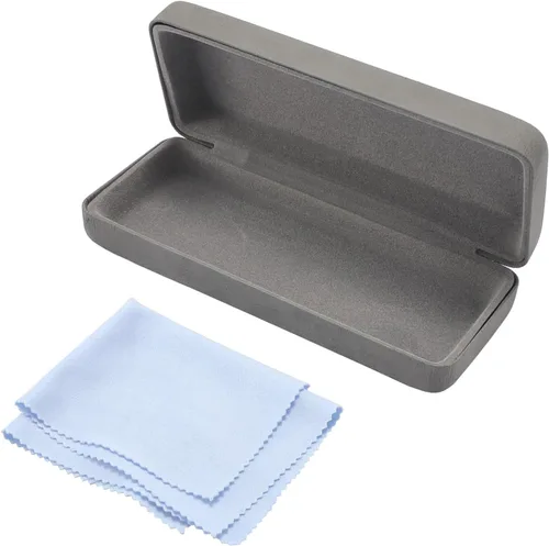 Vista 3 de Estuche para lentes de sol para mujeres y hombres, funda rígida unisex para lentes de sol