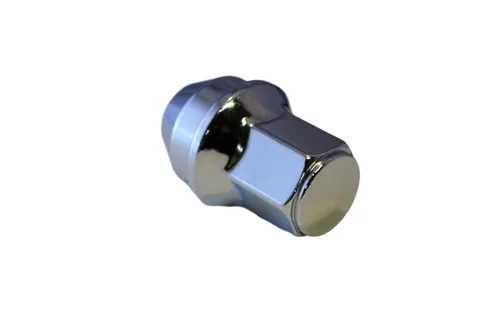 Vista 2 de Eisen - Juego de 24 tuercas de una sola pieza, cromadas, grandes, de 0.551 x 0.059 pulgadas (14 x 1.5 mm), estilo de mercancía original de fábrica