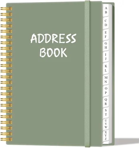 Vista 9 de Libreta de direcciones con pestañas alfabéticas - Teléfono A5 y libreta de direcciones con contactos de direcciones, fecha especial, teléfono