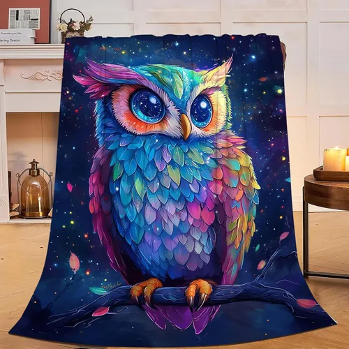 Vista 116 de Manta de águila con la bandera estadounidense y águila calva, regalos para niños, niñas, niños, adultos, mujeres y hombres, suave, acogedora, cálida