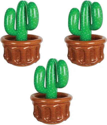 Vista 9 de Beistle Enfriador inflable - Contenedor de bebida para fiestas, decoración de fiestas, decoración de fiesta occidental: Western