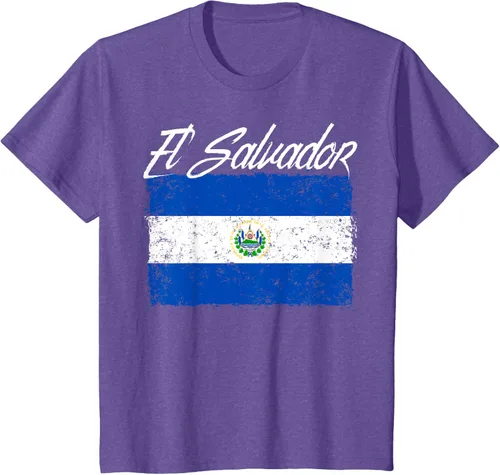 Vista 61 de Camiseta Salvadoreña Bandera El Salvador