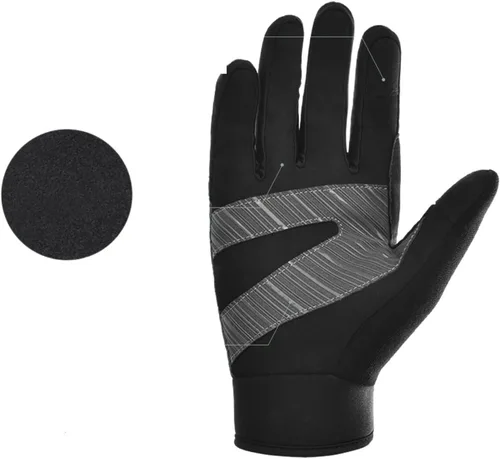 Vista 2 de SOOVI Sports Gloves Luvas Ciclismo Outdoor Sport Winter Mittens Cycling Full Finger Gloves Luvas De Bicicletas Touch Screen Long Glove