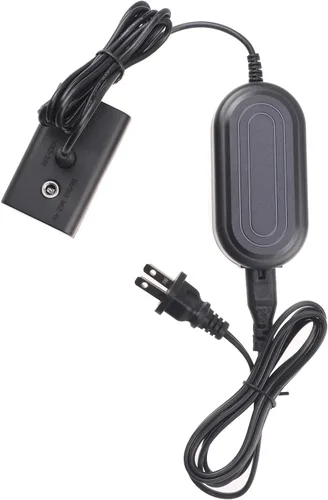 Vista 3 de FocusFoto Cable adaptador de fuente de alimentación de CA + batería ficticia NP-F, acoplador de CC para Sony NP-F550 NP-F570 NP-F970 para alimentar