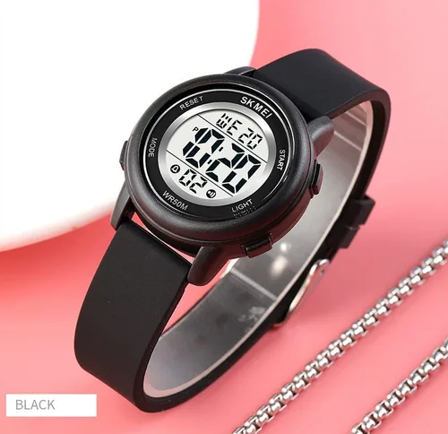 Vista 5 de MASTOP Moda LED Luz Digital Deporte Relojes Cronómetro Calendario Reloj 5Bar Impermeable Multifuncional Reloj de Pulsera
