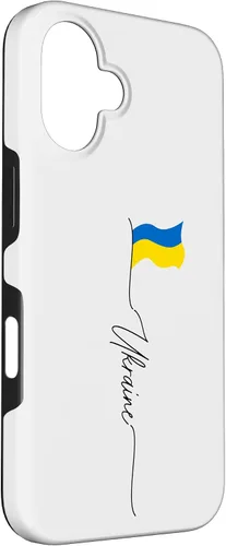 Vista 3 de iPhone 16 Ukraine, Slava Ukraini, Ukrainian Patriotic Flag Case