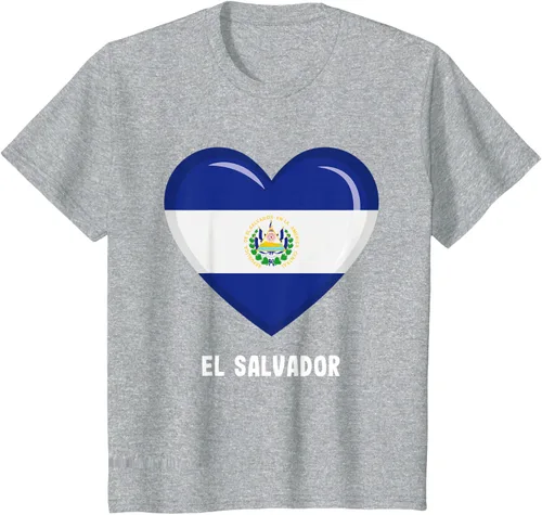 Vista 55 de Camiseta Bandera de El Salvador Camiseta salvadoreña