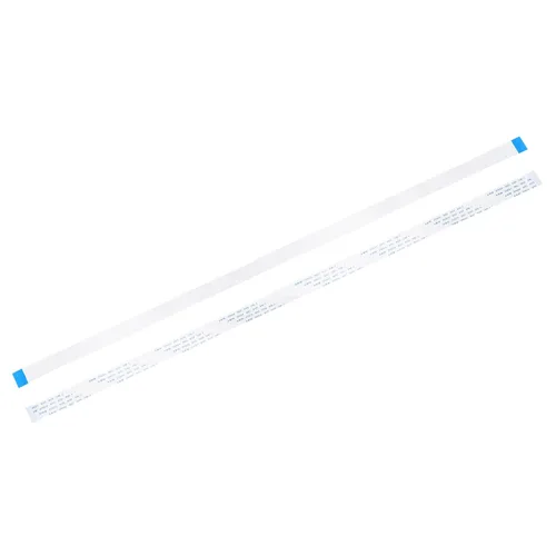 Vista 15 de uxcell Cable plano flexible, 5 pines de 0.020 in de paso de 1.181 in, FPC FFC, cable de cinta flexible para TV LCD, audio para automóvil