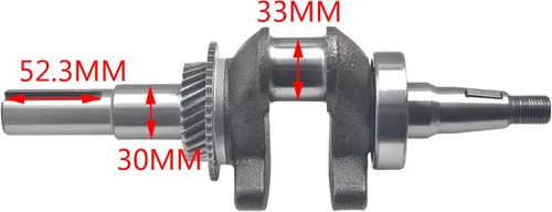 Vista 2 de Cigüeñal compatible con motores Honda GX270 para Predator 301cc 8HP 9HP