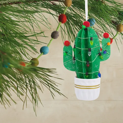 Vista 5 de Hallmark Adorno navideño de Greenhouse Botanicals