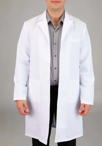 Vista 5 de Disfraz de Bata de Laboratorio para Adultos Multicolor